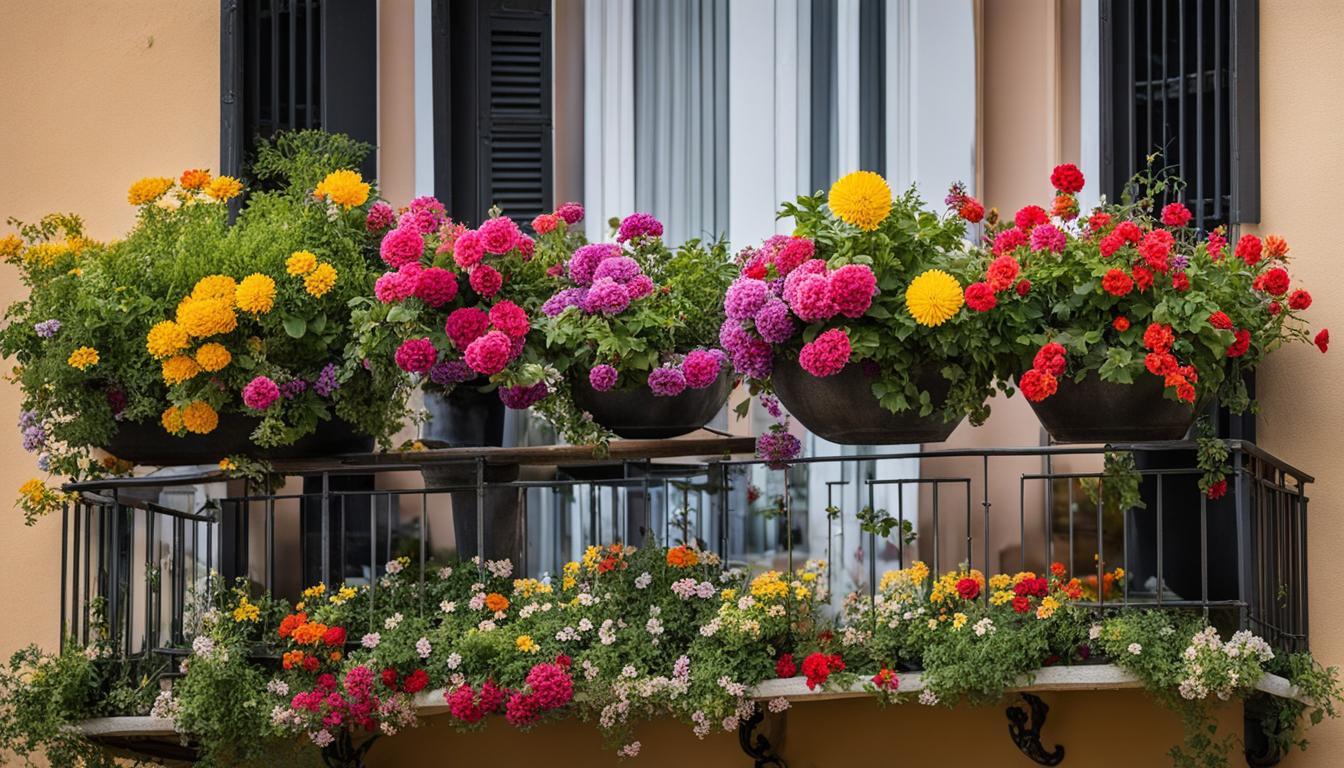 Blumen Furn Balkon