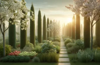 Säulenobst in der Gartengestaltung