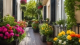 Bienenfreundliche Blumen für Südbalkon